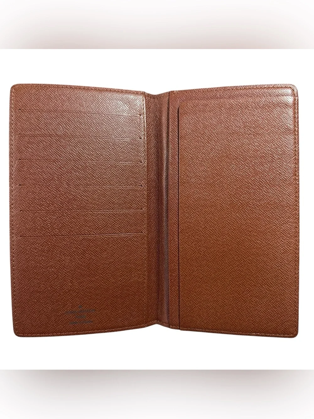 Louis Vuitton Monogram Leather Long Slim Bifold Passport Wallet
